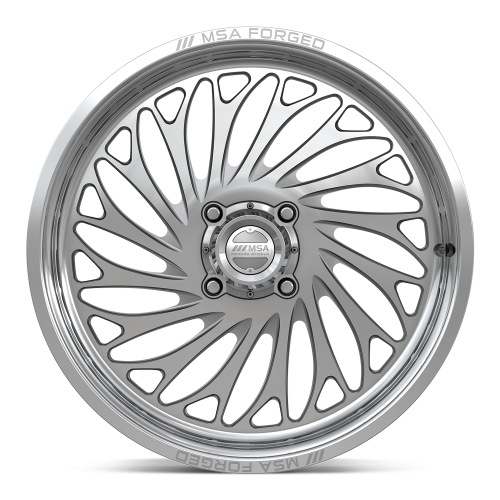 MSA Coil Polished 24x10 Forged Wheels/Rims (Full Set)