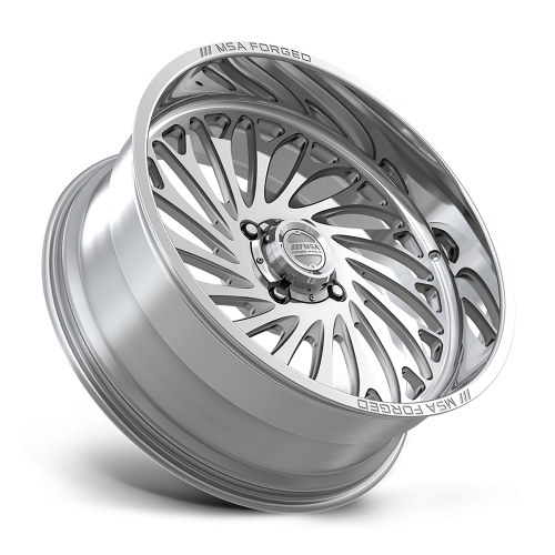 MSA Coil Polished 24x10 Forged Wheels/Rims (Full Set)