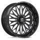 BKT TR 171 44x11.2-24 Tires on MSA Shockwave Gloss Black Milled (24x10) Forged Wheels