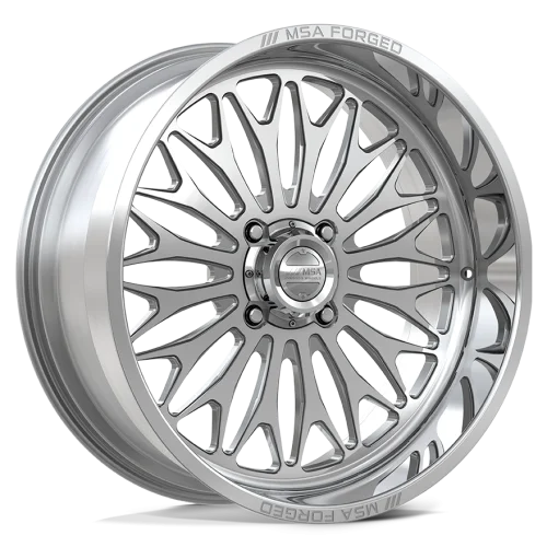 MSA Shockwave Polished (24x10) Forged wheel