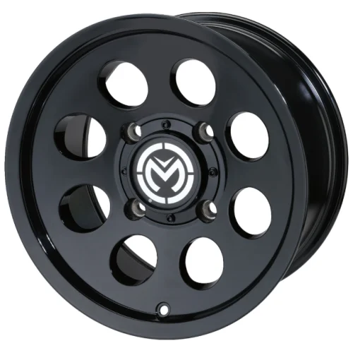 Moose Offroad 26 X Gloss Black 14x7 Wheels/Rims (Full Set)