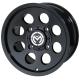 Moose Offroad 26 X Gloss Black 14x7 Wheels/Rims (Full Set)