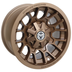 Assassinator Mud Tires 28x8-14 on Moose Offroad 24 X Bronze Wheels Assassinator Mud Tires 28x8-14 on Moose Offroad 24 X Bronze Wheels