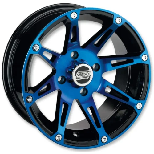 Moose Offroad 387 X Anodized Blue wheel