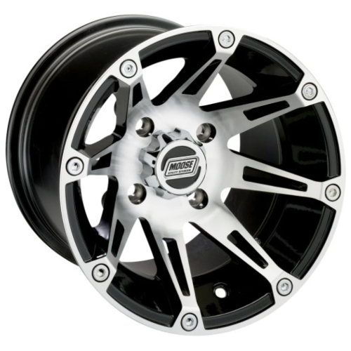 Assassinator Mud Tires 29.5x8-14 on Moose Offroad 387 X Machined Wheels