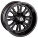 Assassinator Mud Tires 29.5x8-14 on Moose Offroad 399 X Matte Black Wheels