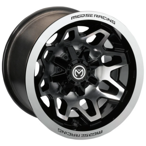 Assassinator Mud Tires 28x8-14 on Moose Offroad 416 X Machined Wheels Assassinator Mud Tires 28x8-14 on Moose Offroad 416 X Machined Wheels