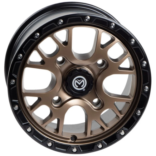 Assassinator Mud Tires 29.5x8-14 on Moose Offroad 545 X Bronze Wheels