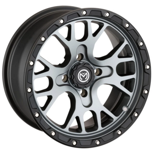 Assassinator Mud Tires 29.5x8-14 on Moose Offroad 545 X Gray Wheels Assassinator Mud Tires 29.5x8-14 on Moose Offroad 545 X Gray Wheels