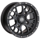 Assassinator Mud Tires 28x8-14 on Moose Offroad 545 X Satin Black Wheels