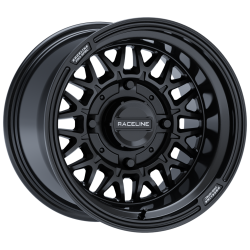 System 3 Offroad XTR370W 32x12-15 (10ply) Radial Tires on Raceline A13 Omega Gloss Black (15x10) Wheels