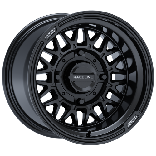 System 3 Offroad XTR370W 32x12-15 (10ply) Radial Tires on Raceline A13 Omega Gloss Black (15x10) Wheels