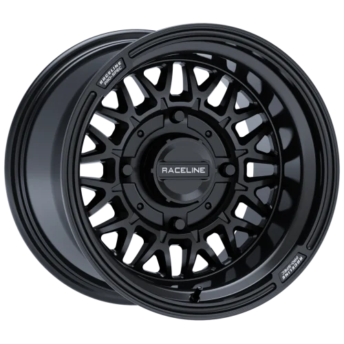 Raceline A13 Omega Gloss Black (15x10) wheel