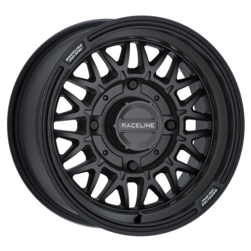 Maxxis Carnivore RT 32x10-15 (8ply) Radial Tires on Raceline Omega Satin Black Wheels Maxxis Carnivore RT 32x10-15 (8ply) Radial Tires on Raceline Omega Satin Black Wheels