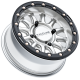 Raceline A14 Alpha Hyper Silver with Black Ring 15x7 Beadlock Wheels/Rims (Full Set) Raceline A14 Alpha Hyper Silver with Black Ring 15x7 Beadlock Wheels/Rims (Full Set)