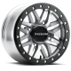 Raceline A91 Ryno Machined with Black Ring 15x7 Beadlock Wheels/Rims (Full Set)