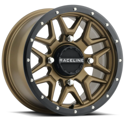 Raceline A94 Krank Bronze 14x7 Wheels/Rims (Full Set)