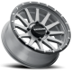 Raceline A95 Trophy Stealth Grey 15x7 Wheels/Rims (Full Set)