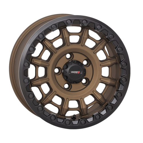 System 3 Offroad SB-10 Beadlock Matte Bronze 15x7 Wheel/Rim System 3 Offroad SB-10 Beadlock Matte Bronze 15x7 Wheel/Rim