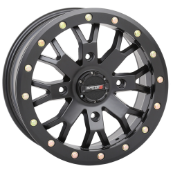 ITP MT911 27x10-14 (8ply) Tires on System 3 Offroad SB-4 Matte Black Beadlock Wheels ITP MT911 27x10-14 (8ply) Tires on System 3 Offroad SB-4 Matte Black Beadlock Wheels