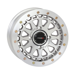 System 3 Offroad SB-6 Matte Machined 15x7 Beadlock Wheels/Rims (Full Set)
