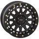 System 3 Offroad SB-6 Matte Black 15x7 Beadlock Wheels/Rims (Full Set)