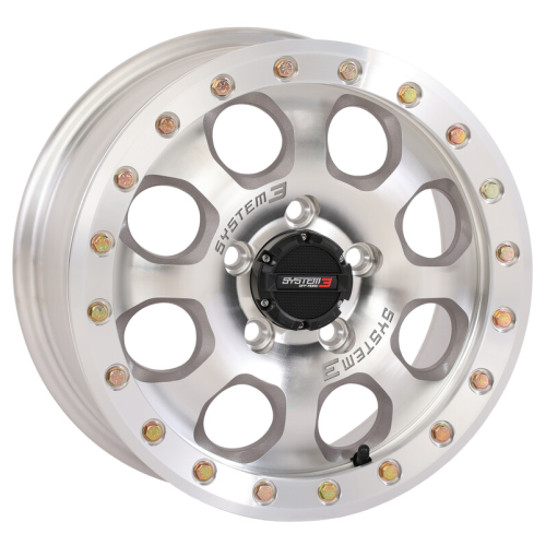 Atturo Trail Blade Boss 32x10-15 (8ply) Radial Tires on System 3 Offroad SB-7 Machined Beadlock Wheels