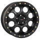 System 3 Offroad SB-7 Matte Black 15x7 Beadlock Wheels/Rims (Full Set)