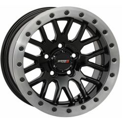 Frontline ACP 33x12-15 (10ply) Tires on System 3 Offroad SB-9 Gloss Black (15x9) Beadlock Wheels Frontline ACP 33x12-15 (10ply) Tires on System 3 Offroad SB-9 Gloss Black (15x9) Beadlock Wheels