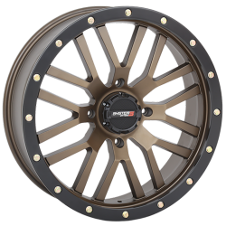 BKT AT 171 33x8-18 Tires on ST-3 Bronze Wheels