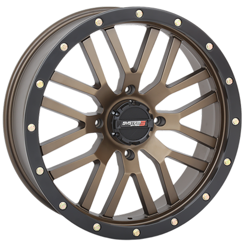 BKT AT 171 35x9-20 Tires on System 3 Offroad ST-3 Bronze Wheels BKT AT 171 35x9-20 Tires on System 3 Offroad ST-3 Bronze Wheels