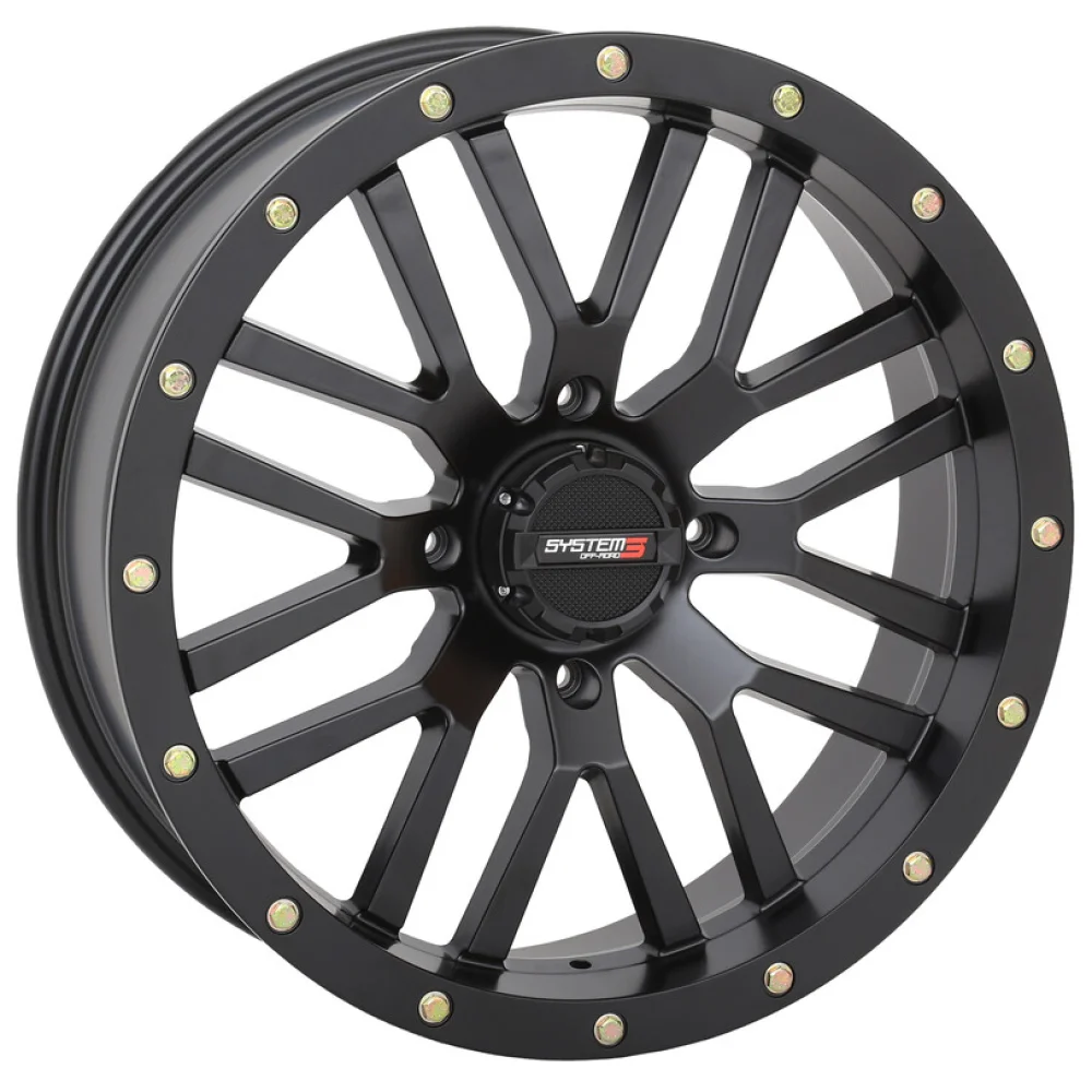 System 3 Offroad ST-3 Matte Black wheel