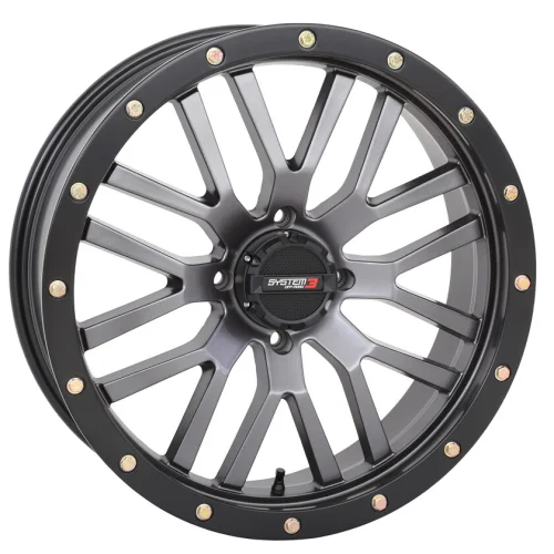 System 3 Offroad ST-3 Matte Gunmetal wheel