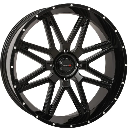 System 3 Offroad ST-7 Gloss Black (24x9) wheel