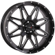 Terache Aztex XL 35x9-20 (8ply) Tires on System 3 Offroad ST-7 Gloss Black Milled Wheels