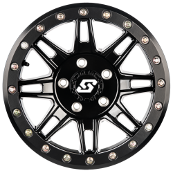 Sedona Clutch Black 14x7 Beadlock Wheel/Rim