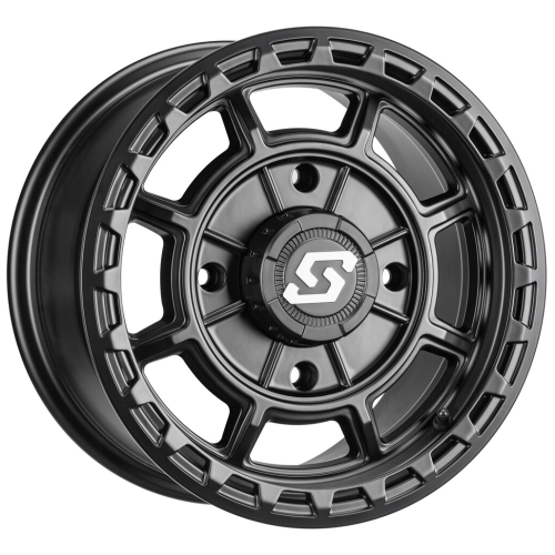 Sedona Rift Satin Black 15x7 Wheels/Rims (Full Set)