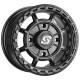 Sedona Rift Satin Black 15x7 Wheels/Rims (Full Set)