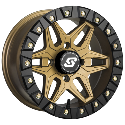 Sedona Split 6 Bronze 15x6 Beadlock Wheels/Rims (Full Set) Sedona Split 6 Bronze 15x6 Beadlock Wheels/Rims (Full Set)