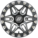 Sedona Split 6 Black Machined 15x6 Beadlock Wheels/Rims (Full Set) Sedona Split 6 Black Machined 15x6 Beadlock Wheels/Rims (Full Set)