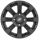 Sedona Spyder Satin Black 14x7 Wheels/Rims (Full Set) Sedona Spyder Satin Black 14x7 Wheels/Rims (Full Set)