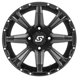 Sedona Sparx Satin Black 15x7 Wheels/Rims (Full Set) Sedona Sparx Satin Black 15x7 Wheels/Rims (Full Set)