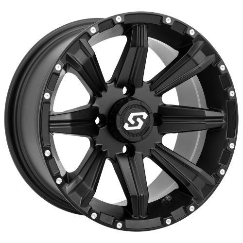 Sedona Sparx Satin Black 15x7 Wheels/Rims (Full Set) Sedona Sparx Satin Black 15x7 Wheels/Rims (Full Set)