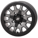 Sedona Adapt Matte Gunmetal Grey 15x7 Beadlock Wheels/Rims (Full Set)