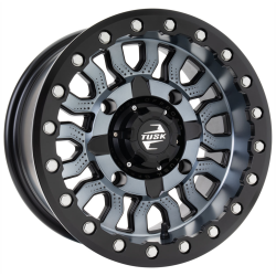 System 3 XTR370 35x10-15 Tires on Tusk Fremont Gunmetal Beadlock Wheels System 3 XTR370 35x10-15 Tires on Tusk Fremont Gunmetal Beadlock Wheels