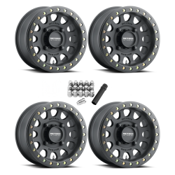 Method 401 UTV Beadlock Matte Black 14x7 Wheel/Rim (Full Set)