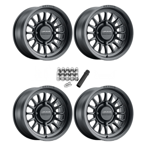 Method 411 UTV Bead Grip Matte Black 15x10 Wheel/Rim (Full Set) Method 411 UTV Bead Grip Matte Black 15x10 Wheel/Rim (Full Set)
