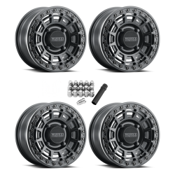 Method 415 UTV Beadlock Double Black 15x10 Wheel/Rim (Full Set)