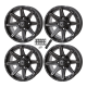 Frontline 308 Matte Dark Tint 14x7 Wheels/Rims (Full Set) Frontline 308 Matte Dark Tint 14x7 Wheels/Rims (Full Set)