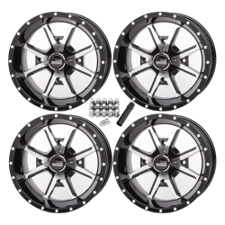 Frontline 556 Machined 14x7 Wheels/Rims (Full Set)